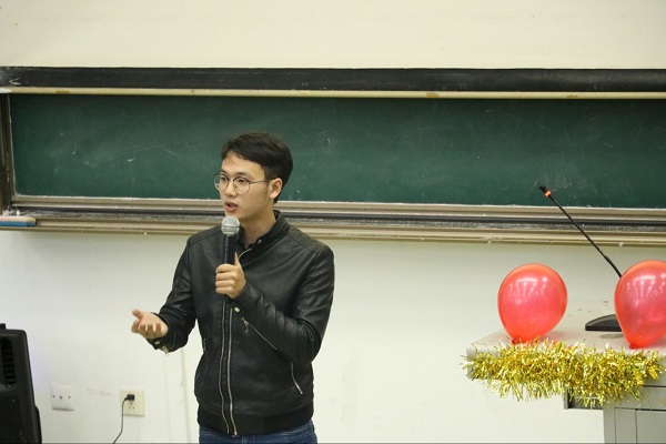 李贤胜学长讲话