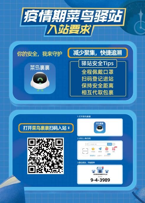扫码进站海报