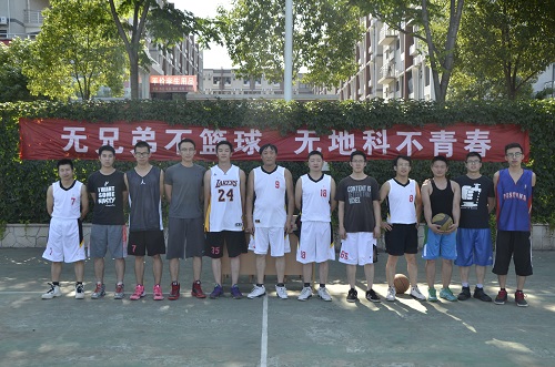 足球赛合影
