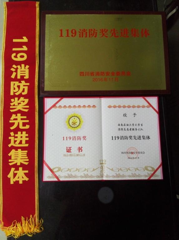 获奖证书和奖牌