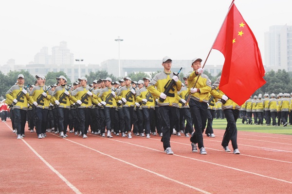 方队入场